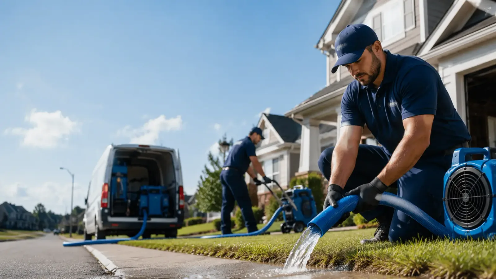 Flood Damage Restoration in Husser, LA
